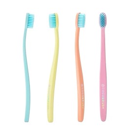 Cocofloss Cocobrush, Ultra-Soft Manual Toothbrush, Dentist-Design