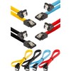 POPPSTAR 4 x SATA Cable SSD/HDD (0.5 m SSD Data