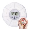Electronic Pill Dispenser,Pill Storage Case with Timer | Recording Function,