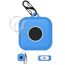[2025 New Model] For BoT Talk (Model with Safety Display) Case + 2*Films [HVUYAL] Equipped with Anti-Lost Hook, Lightweight, Anti-Scratch, Dustproof, Scratch-Resistant, Soft Silica Gel Sports Cool