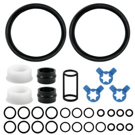 Tune Up Kit for Taylor 336, 338, 339, 754, 774, 791 and 794, Soft Serve Ice Cream Machine Parts - Includes Seal Draw Valve, Drive Shaft, Door Gasket, Bearing Front, Ice Nozzle Tips Cap & O-Ring Seals
