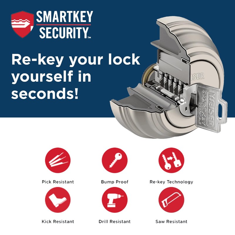 Weiser SmartKey Re-Key Kit, Re-Key Kit for Weiser SmartKey Deadbolt