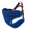 Petio Melikaji Striped Vest Harness Navy Medium Dog