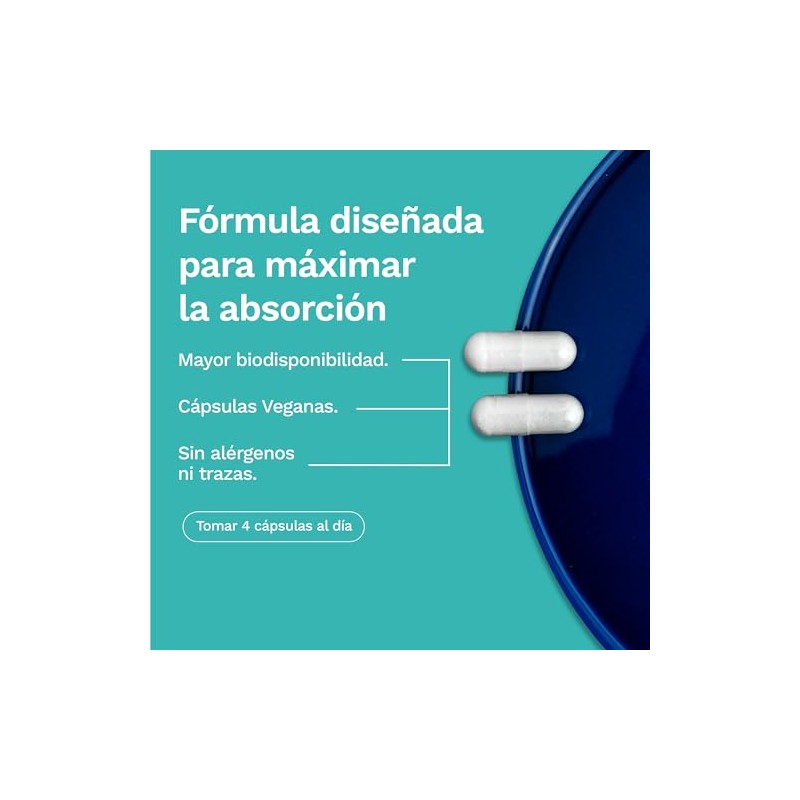 Glicinato de Magnesio 400 mg Magnesium Glycinate Vitaminas Diarias NUTRAVIA