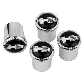 Hummer H3 Chrome Tire Valve Stem Caps - USA Quality