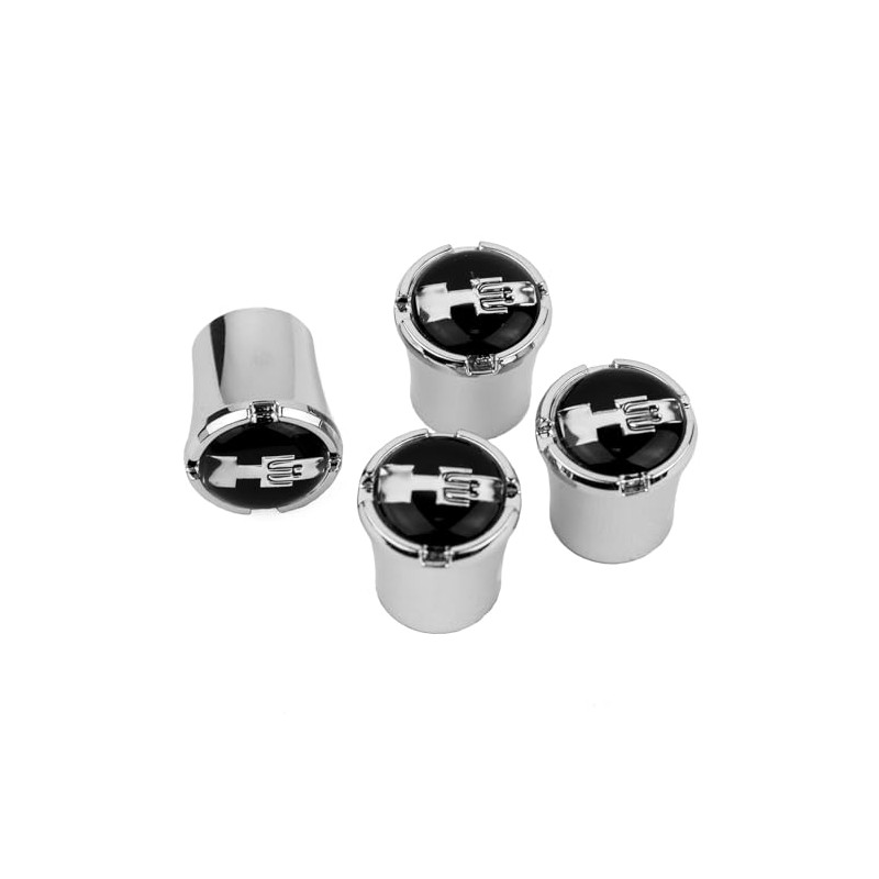 Hummer H3 Chrome Tire Valve Stem Caps - USA Quality