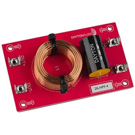 Dayton Audio 2k-HPF-4 High Pass Speaker Crossover 2,000 Hz 12 dB/Octave