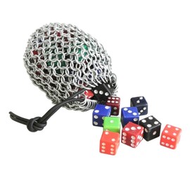 Medieval Chainmail Dice Bag