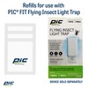 PIC Flying Insect Light Trap Refill, Attracts & Trap House