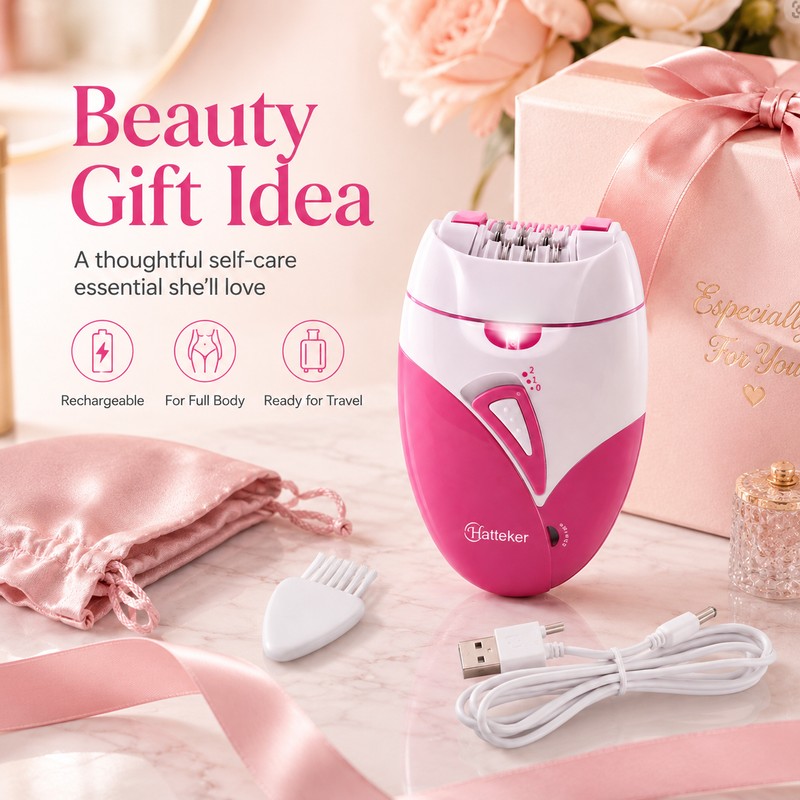 USB Rechargeable Epilator for Women – Full Body Hair Remover