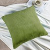 BYTIDE Faux Fur Decorative Square Throw Pillow Covers 20 x