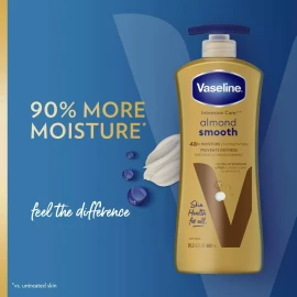 Vaseline Loción Corporal Suave Cuidados Intensivos Almendra