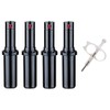 Hunter PGP-adj Rotor Sprinkler Heads - 4 Pack - Includes