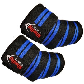 Shelly Sports Shelly Ellenbogenbandagen, Ellenbogenbandagen zum Gewichtheben, strapazierfähige Ellenbogenstützmanschetten für das Training, Ellenbogenbandage, Stützschutz für das Fitnessstudio, Bodybu