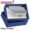 SILBERKANNE Pocket Ashtray 5 x 6.5 cm Premium Silver Plated