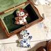 Christmas Holiday Enameled Brooch Pin Set – Festive Enamel Pins