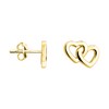SOFIA MILANI - Women's Earrings 925 Silver - Gold Plated