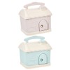 Cartoon House Piggy Bank with 3D Sticker DIY Storage Money
