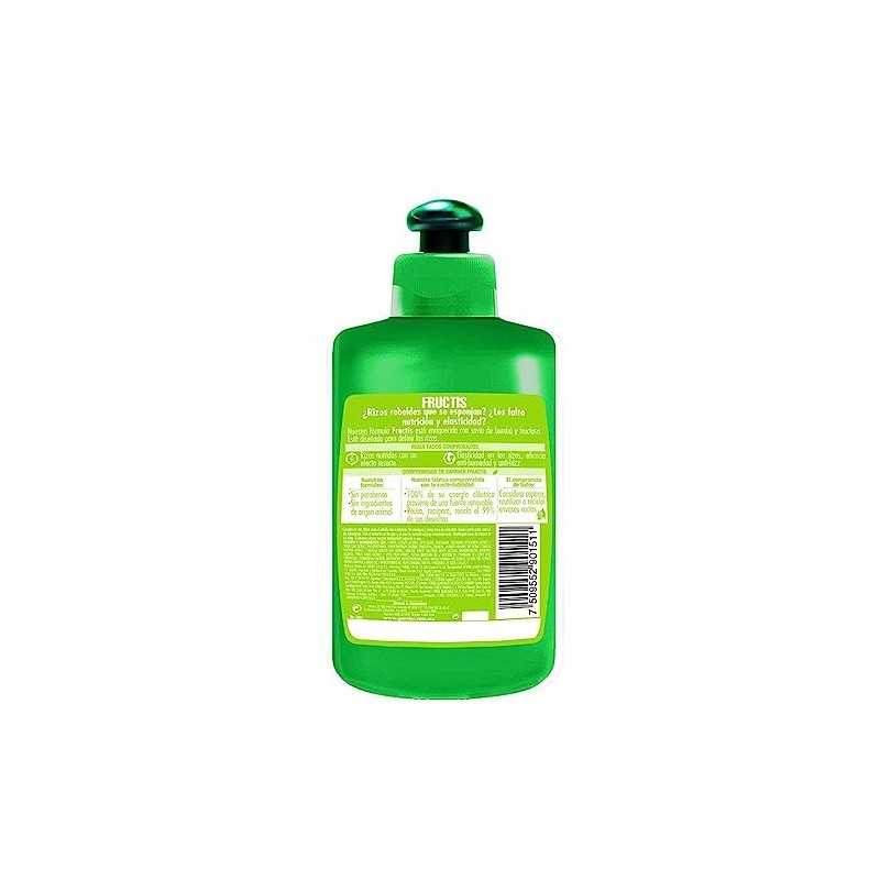 Garnier Fructis Crema para Peinar Rizos Elasticos, 300 ml