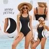 One Piece Swimsuit Women Slimming Tummy Control Bathing Suit Color
