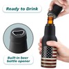 Stepstall 4-in-1 Can Cooler & Bottle Holder with Opener, Double