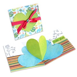 Sizzix Bigz XL BIGkick/Big Shot Die, Heart Card 3-D Pop-Up