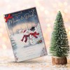 Clintons: Christmas Card with Snowmen for Mum and Dad