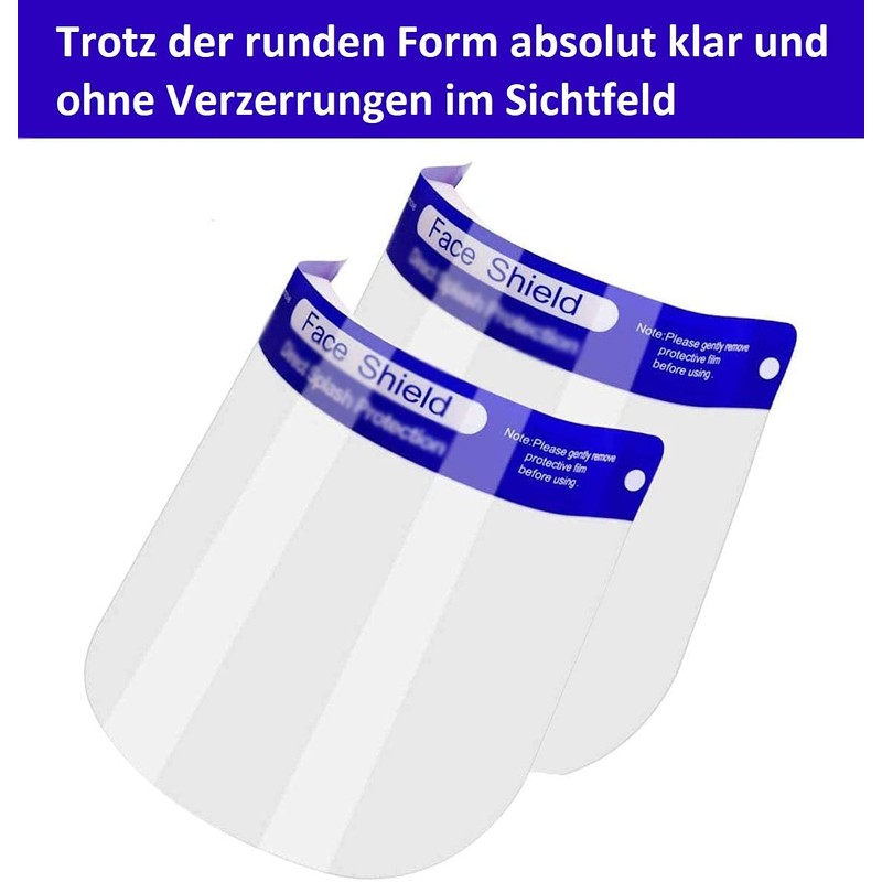 DOCTOR-SAN Face Shield Face Shield Face Visor Spit Protection (2)