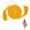 NQ Flag Gold Braided Tassel 107 Inch Length for Indoor