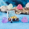 YARNOW 24pcs Miniature Octopus Figurine Luminous Tiny Octopus Mini Resin