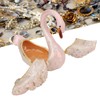 Jewelry Box Swan Design Sturdy Durable Zinc Alloy Multi Purposes