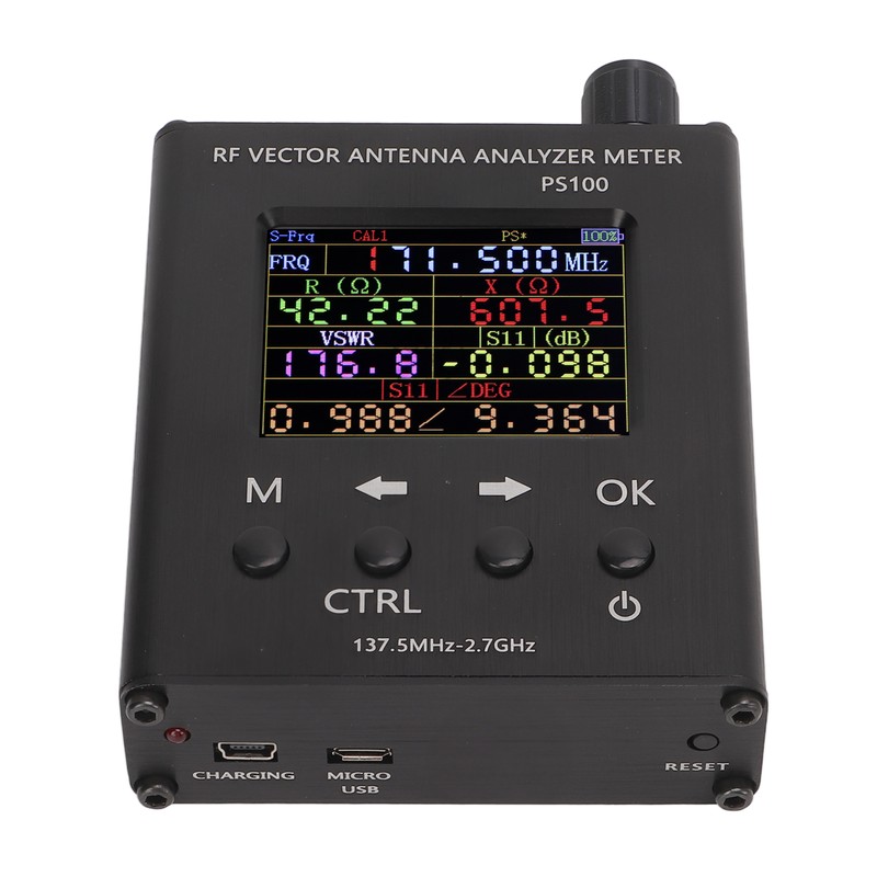 RF Antenna Analyzer 137.5MHz To 2.7GHz UV Impedance Reactance SWR