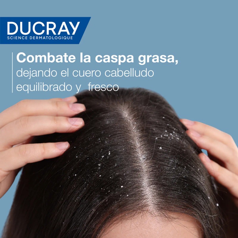 Shampoo Ducray Kelual Squanorm 200 ml para Caspa Grasa con