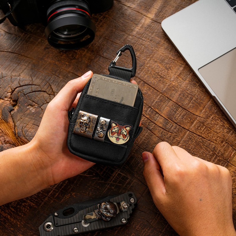Tactical Geek Storage A6 Mini Multi-Function EDC Wallet - Key