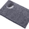 LuxUrux Bath Mat-Extra-Soft Plush Bath Shower Bathroom Rug, 1'' Chenille