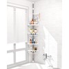 ADOVEL 4 Layer Corner Shower Caddy, Adjustable Shower Shelf, Constant