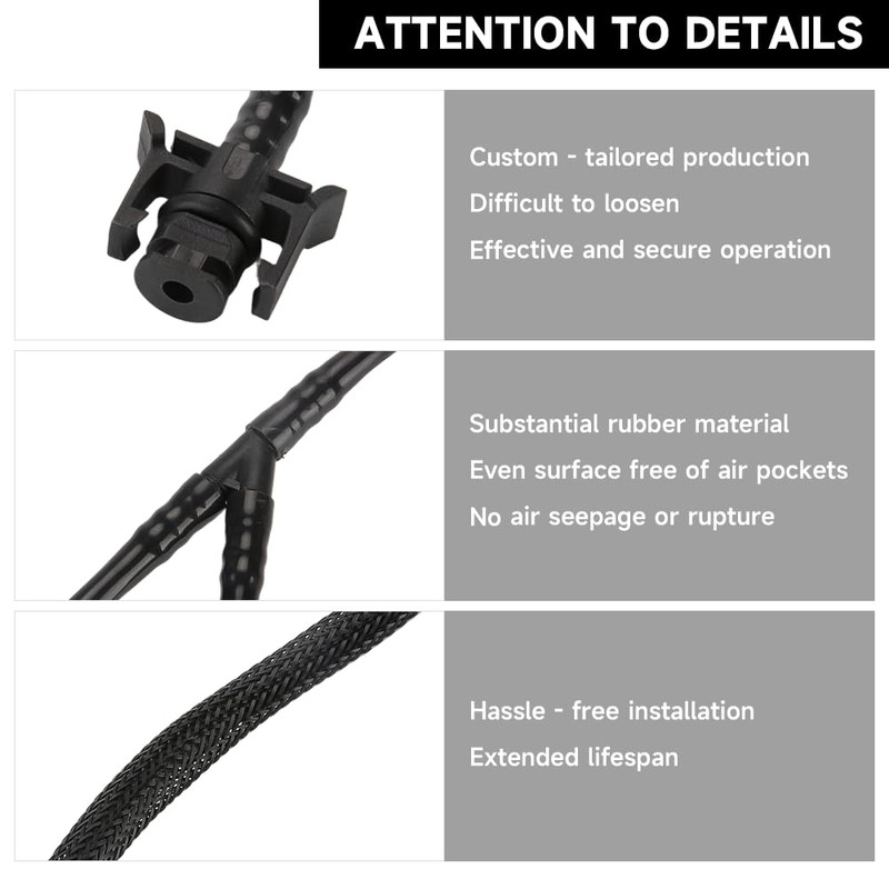 High-Performance Coolant Overflow Hose for Ford Escape SE, Titanium 2.0L