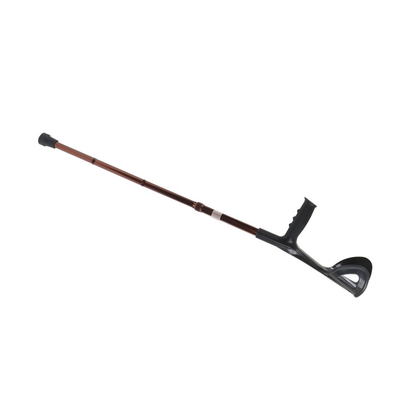 Foldable Walking Cane Stick Evenly Distributed Weight Forearm Folding Adjusting
