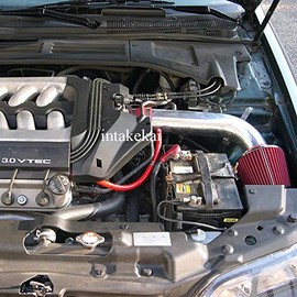 INTAKEKAI Performance Air Intake (Compatible with 1995-1997 HONDA ACCORD 2.7L / 1998-2002 HONDA ACCORD 3.0L / 1999-2003 ACURA TL 3.2L / 2001-2003 ACURA CL 3.2L V6 models) (RED)