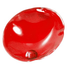 eBuyGB Pack of 2 Instant Heating Hand Warmers, Transparent Red Oval