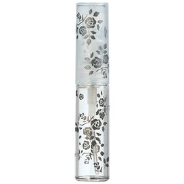 50122 [yamadaatomaiza-] gurasuatomaiza- Plastic Pump Pattern Roses Black