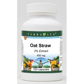 Oat Straw 2% - 450 mg (100 Capsules, ZIN: 520972) - 3 Pack