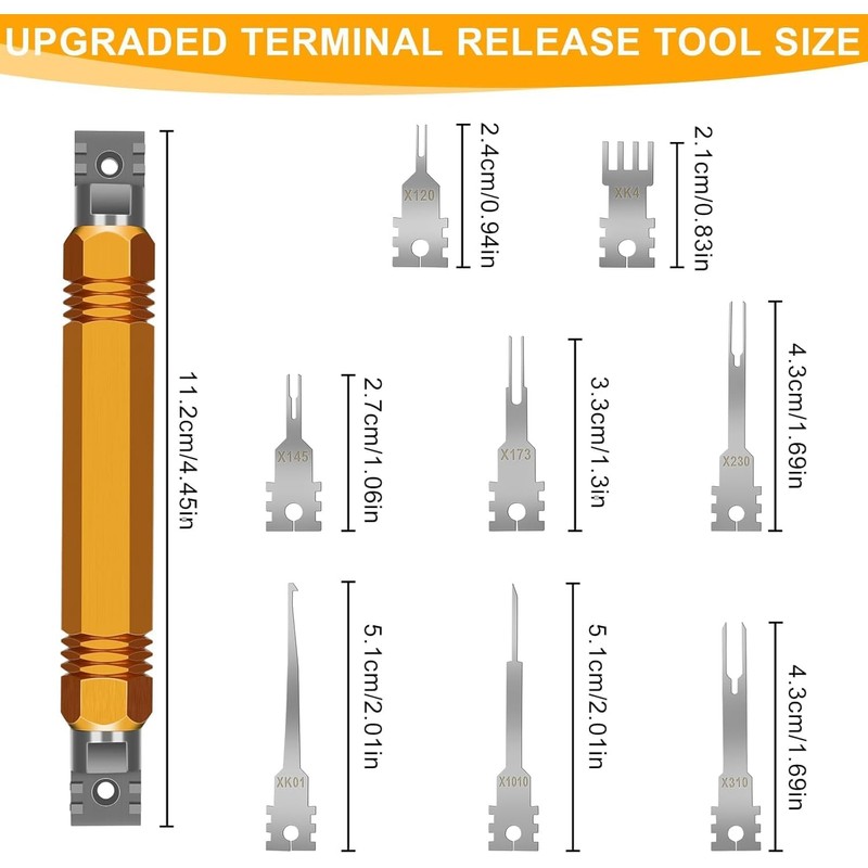 CHANG QI Car Pin Tool, Car Pin Tool Kit 8
