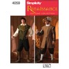Simplicity Men's Renaissance Faire Costume Sewing Patterns, Sizes XS-XL