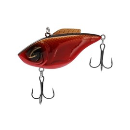 BILL LEWIS Hammer-Trap - Freshwater Lifelike Lipless Crankbait Fishing Lure with Mustad Triple Grip Hooks, 3/8 OZ, Baton Rouge