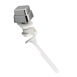 LiXiongBao Toilet Handle Tank Flush Lever,Push Button Toilet Tank Handle Replacement for Universal Side Mount Toilet Trip Lever Tank Flush Lever