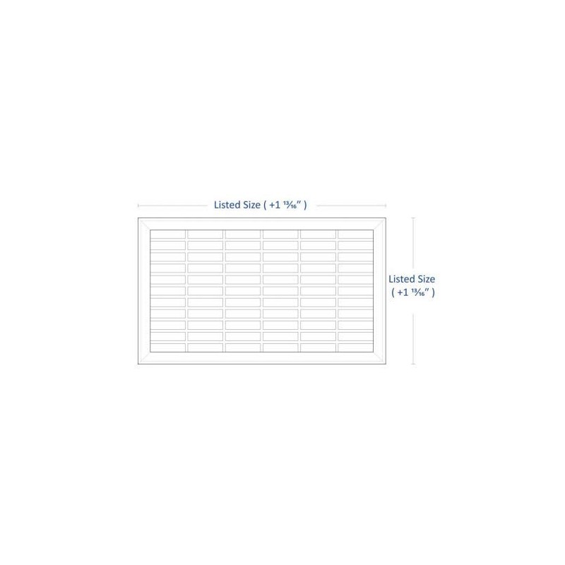 TruAire 10 in. x 12 in. Heavy Duty Floor Return