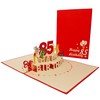 Favour Pop Up® - 3D Happy 85th Birthday Card -