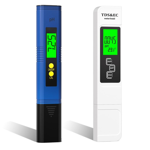 RUNBO 4-in-1 Digital pH Meter Water - Precise pH /