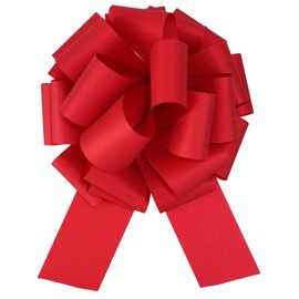 14 Inch Big Red Bow,1Pcs Big Bow for Present,Big Gift Bow for Appliances,Bikes,Table Decorations and Party Events Decoration